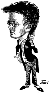 Magnus Andersson som tegnet figur