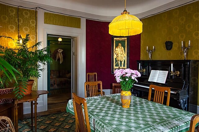 Strindbergs leilighet på Strindbergsmuseet