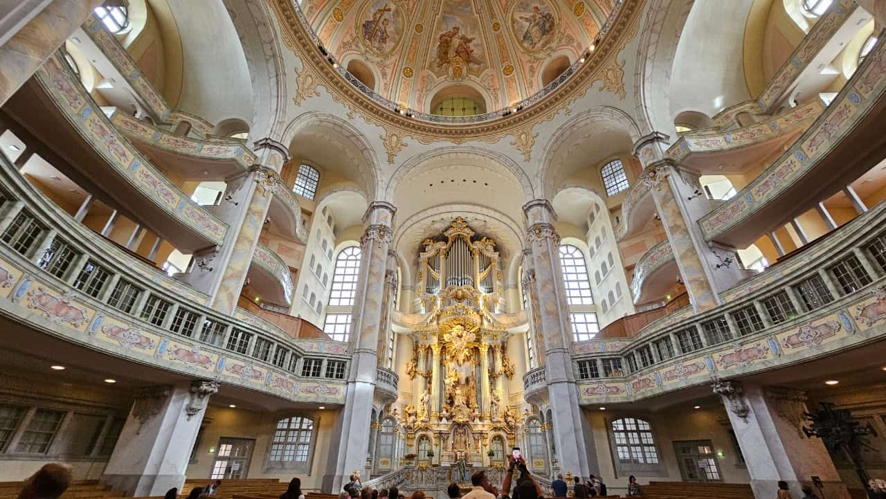 Frauenkirche i Dresden