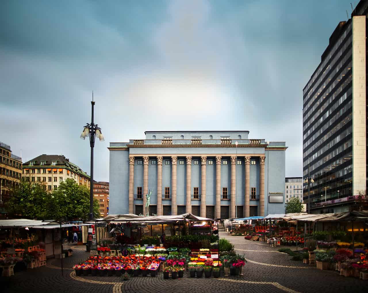 Konserthuset i Stockholm, på Hötorget.