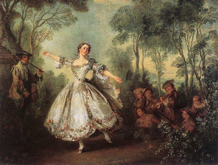 Mademoiselle de Camargo dansant, Nicolas Lancret (1690-1743)