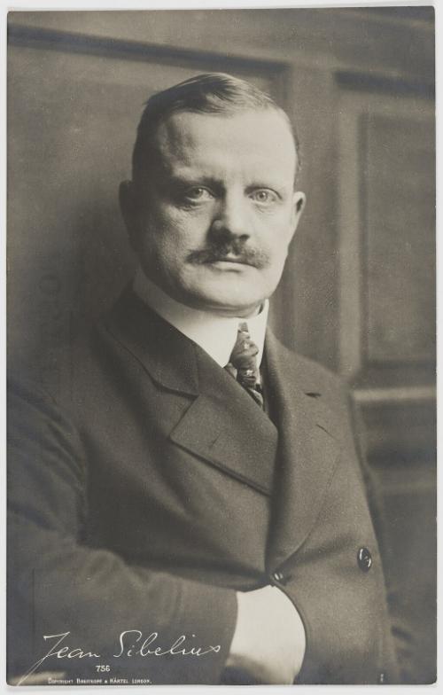 Foto av Jean Sibelius tatt i 1902