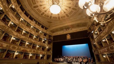 Salen i Teatro Alighieri i Ravenna