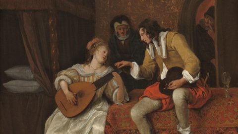 The Lute Player (1612/1620), Orazio Gentileschi