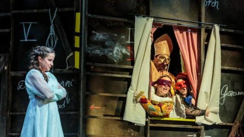 Scenebilde fra Don Giovanni, Mozartteateret